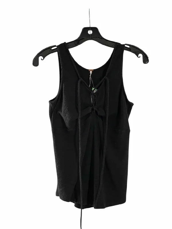 Free People Size M Black Tank Top adorable tank top
