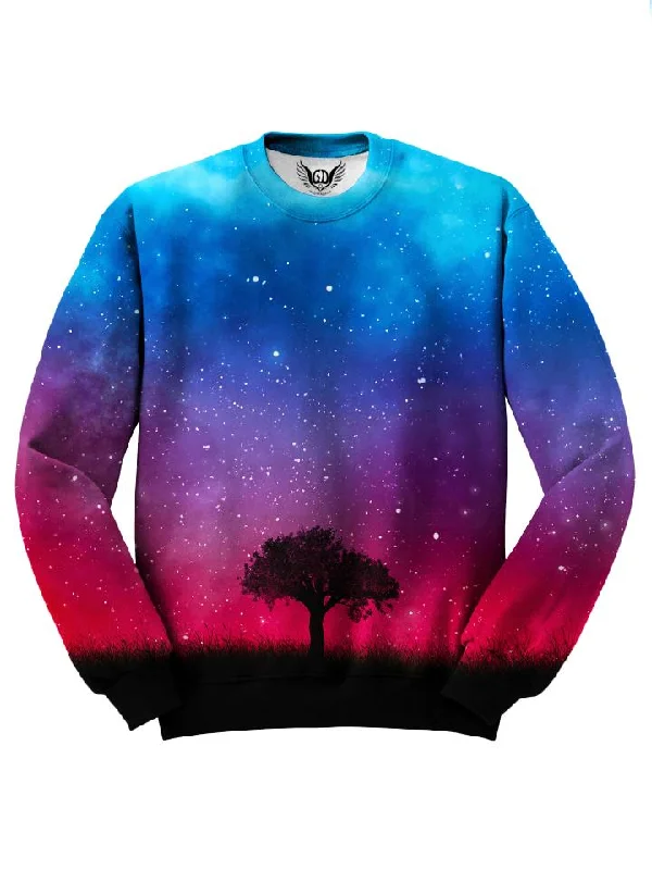 Alone In Space Nature Galaxy Sweater Handmade Hand-knitted Hand-woven