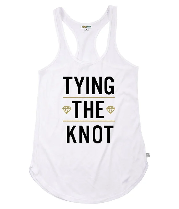 Women's Tying the Knot Tank Top yoga tank top