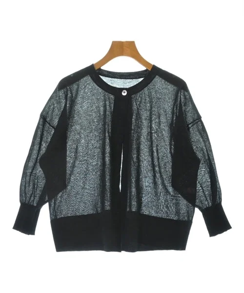 ESTNATION Cardigans Mesh Blend Leather Blend Suede Blend