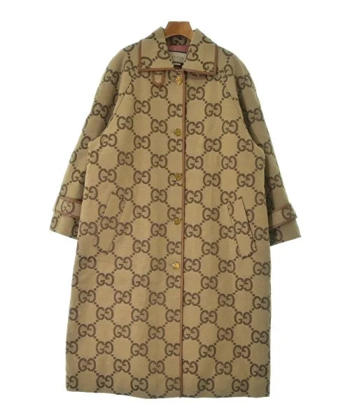 GUCCI Soutien collar coats Suede Faux Fur Shearling