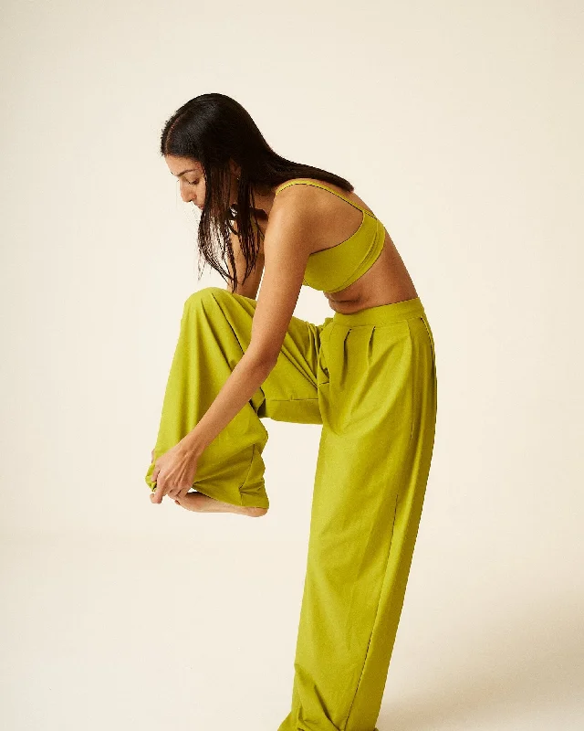 Prune Amina Extra wide Leg Trousers ( Limited edition) Trousers Custom Made