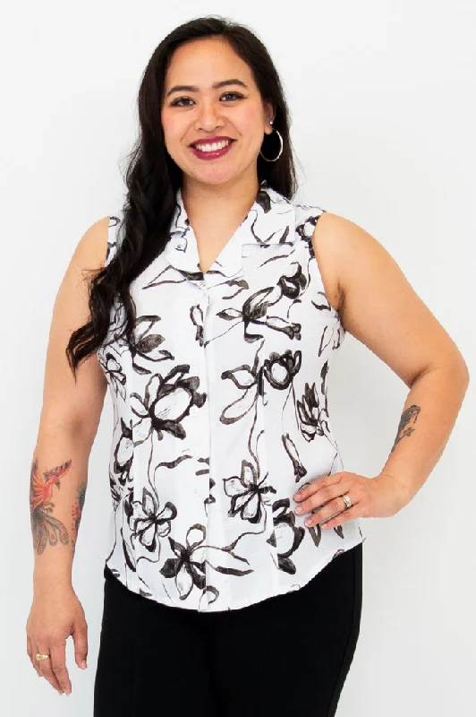 Lexa Tank, Affection, Linen Bamboo rhinestone tank top