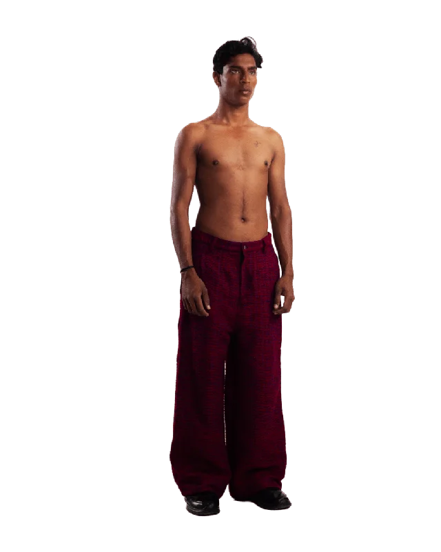 "HAMPTON BLUES" HANDWOVEN TROUSERS Trousers New Arrival