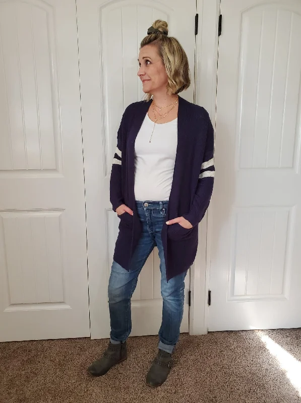 Varsity Cardigan Cardigan Knitwear Sweater