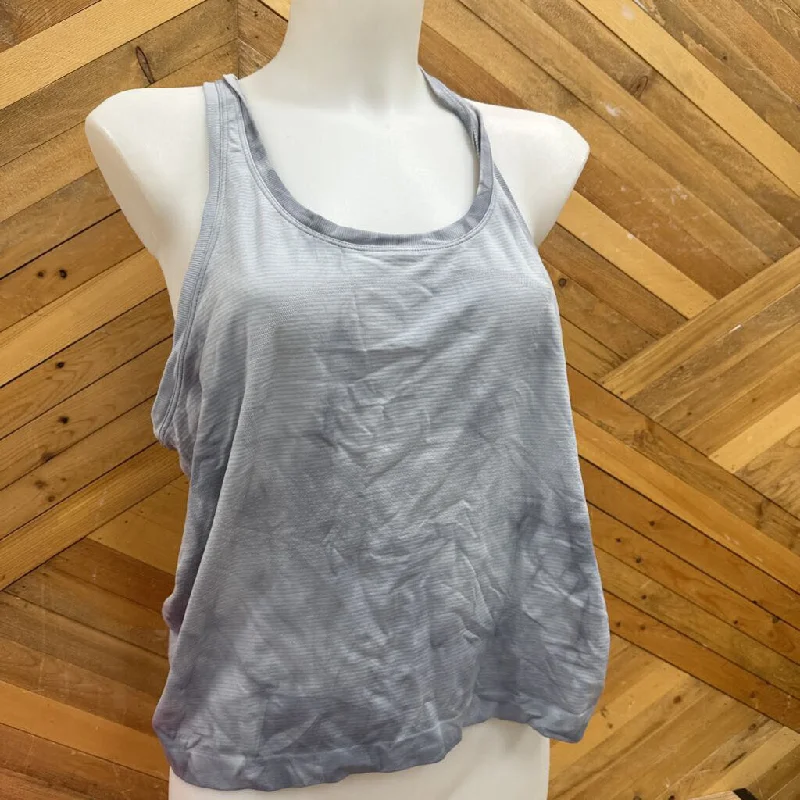 Lululemon- Tank top- : Light Grey -women-12 vibrant tank top