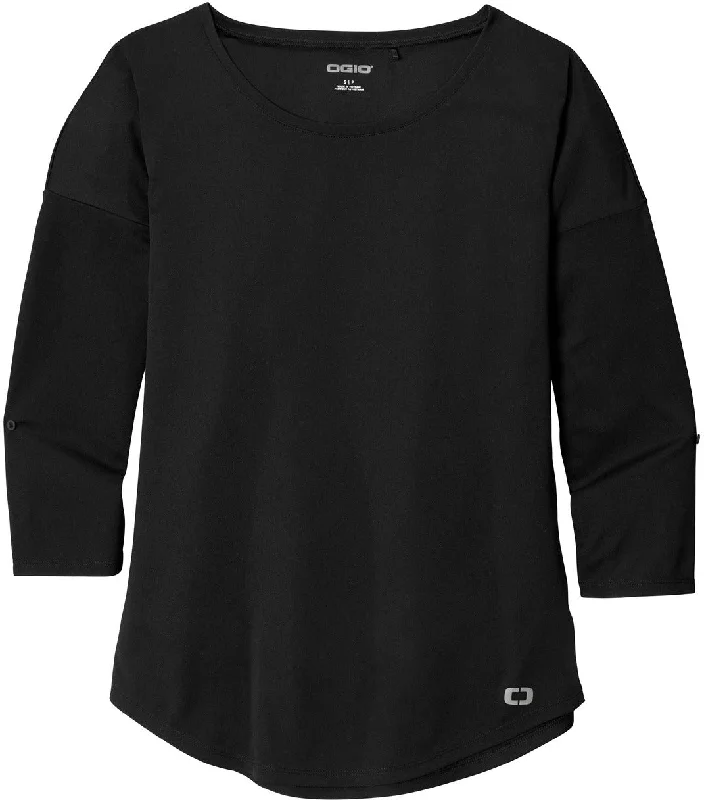 OGIO Ladies Gravitate Scoop 3/4-Sleeve