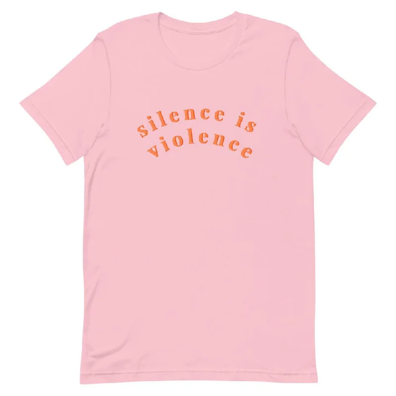 Silence Is Violence Short-Sleeve Unisex Feminist T-Shirt