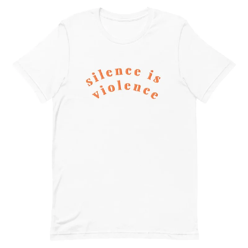 Silence Is Violence Short-Sleeve Unisex Feminist T-Shirt