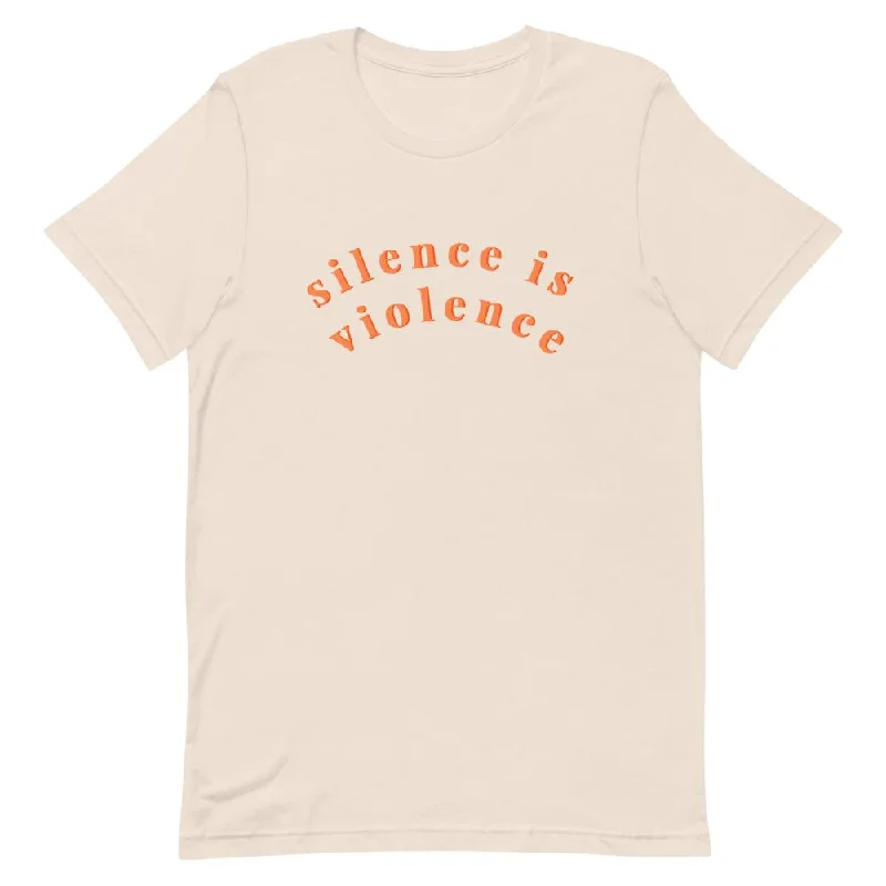 Silence Is Violence Short-Sleeve Unisex Feminist T-Shirt