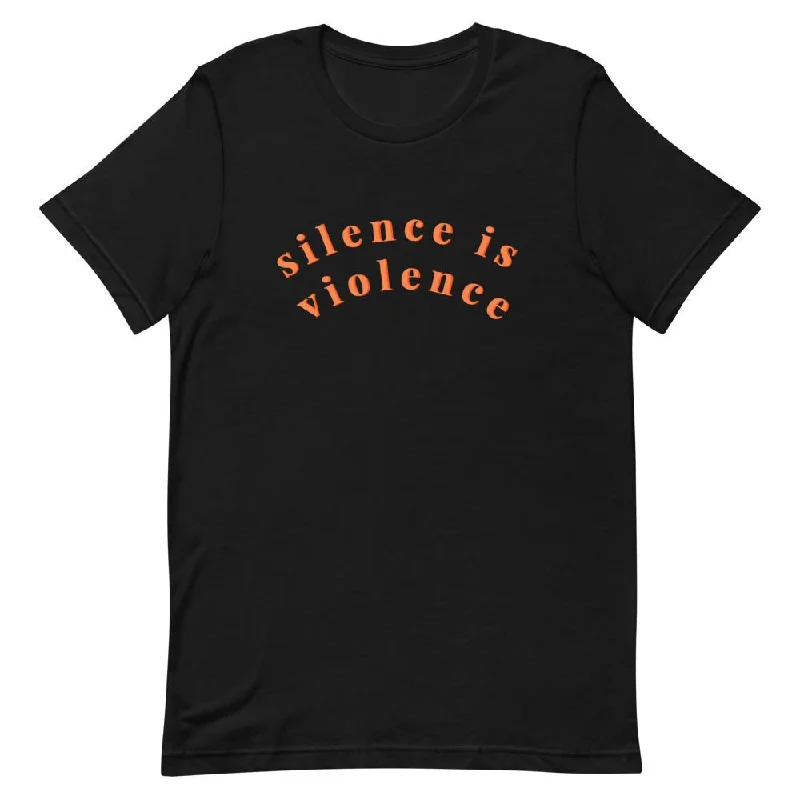 Silence Is Violence Short-Sleeve Unisex Feminist T-Shirt