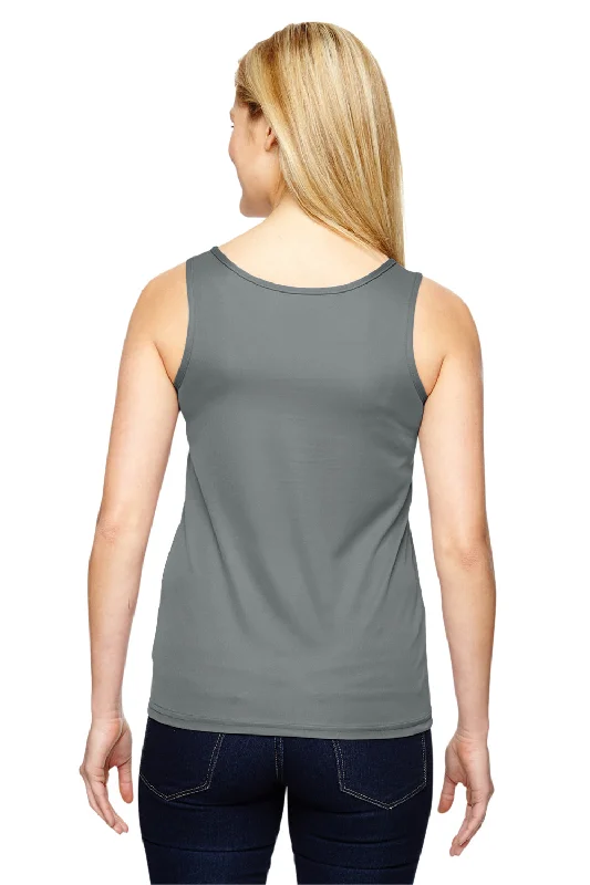 Augusta Sportswear Womens Training Moisture Wicking Tank Top - Graphite Grey