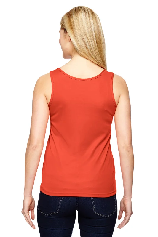 Augusta Sportswear Womens Training Moisture Wicking Tank Top - Orange