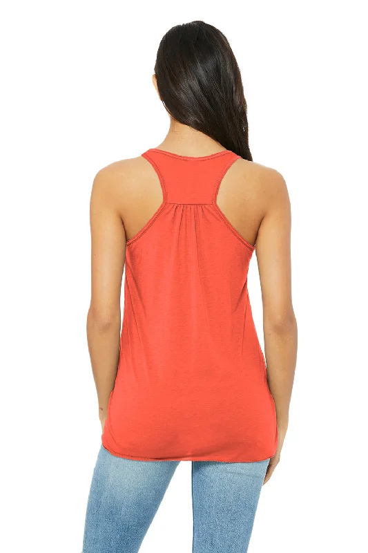 Bella + Canvas Womens Flowy Tank Top - Coral