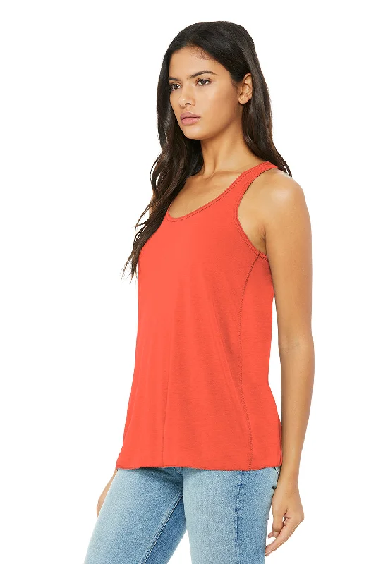 Bella + Canvas Womens Flowy Tank Top - Coral