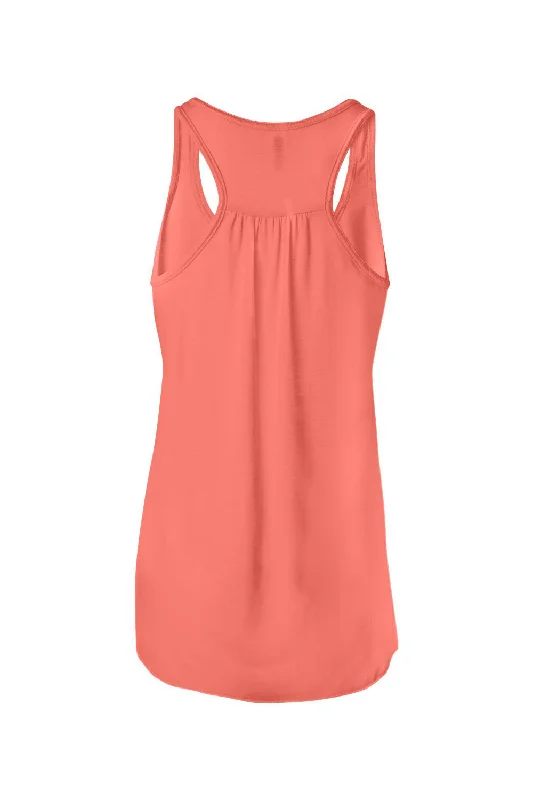 Bella + Canvas Womens Flowy Tank Top - Coral