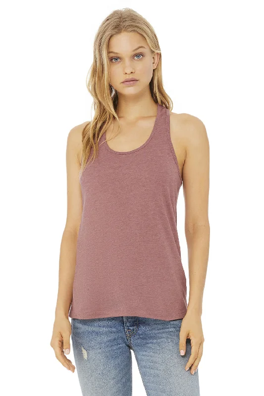 Bella + Canvas Womens Jersey Tank Top - Heather Mauve