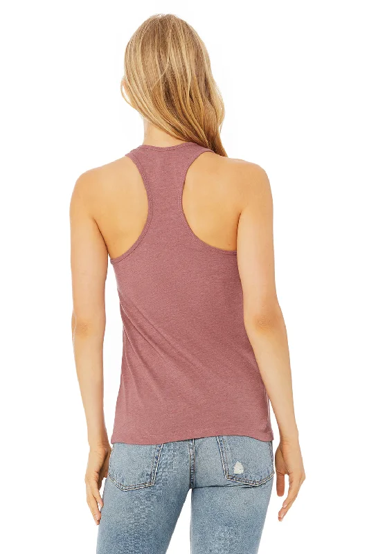 Bella + Canvas Womens Jersey Tank Top - Heather Mauve