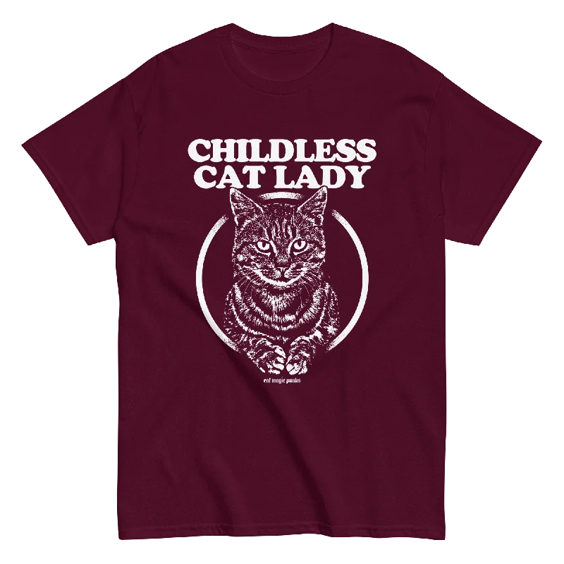 CHILDLESS CAT LADY TABBY Unisex Shirt