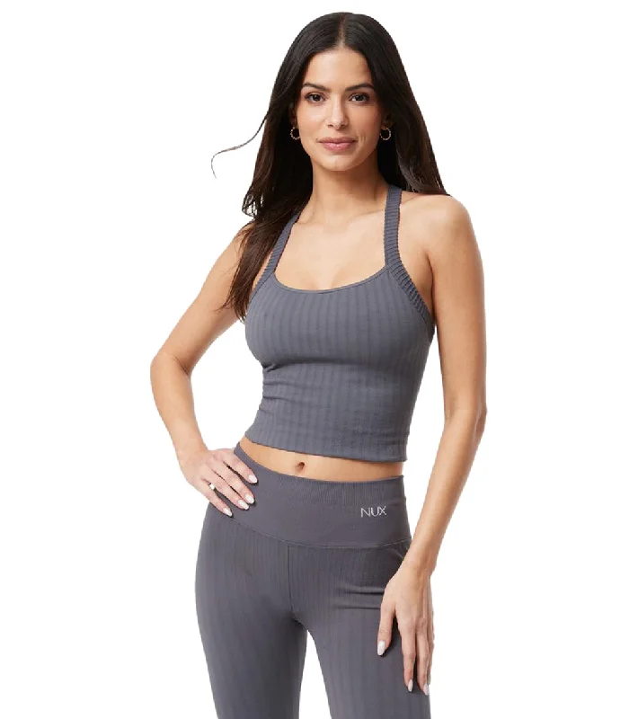 NUX Aria Seamless Cami Blue Slate