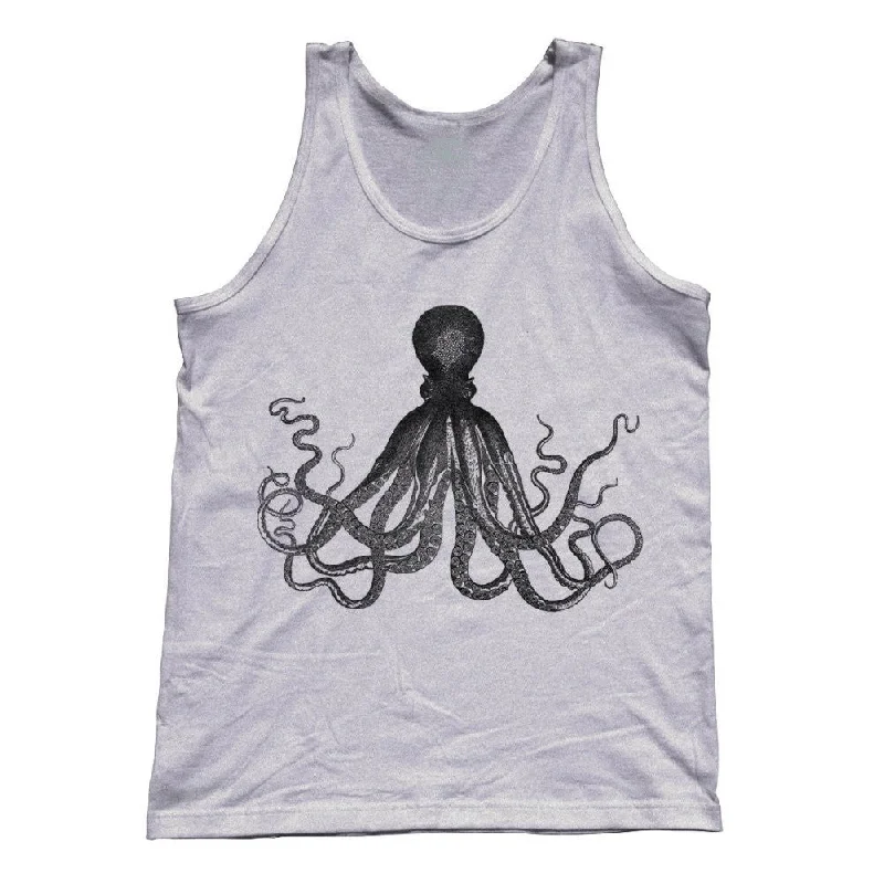 Unisex Steampunk Octopus Tank Top