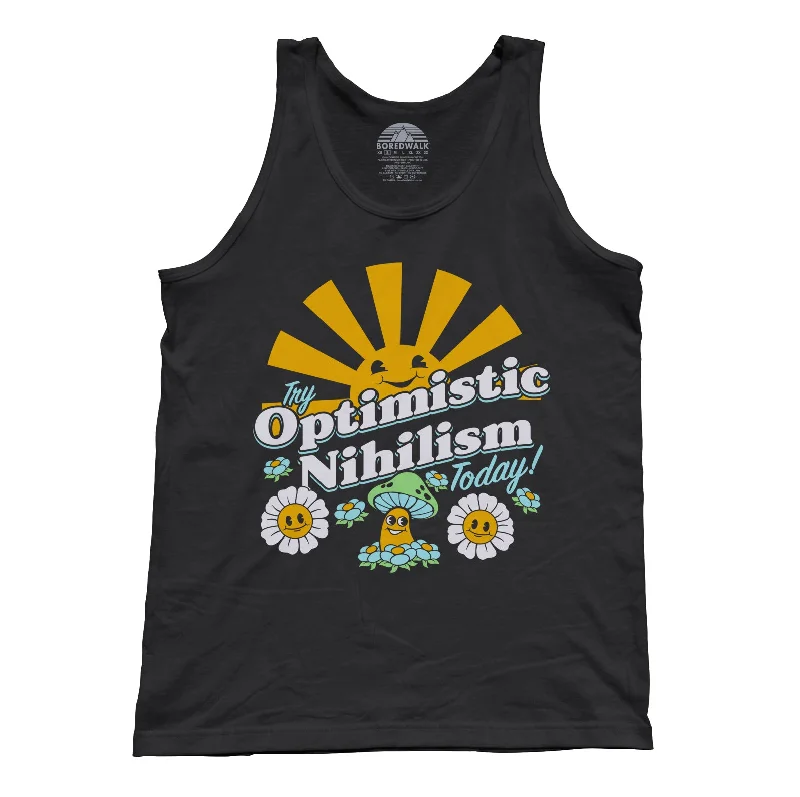 Unisex Try Optimistic Nihilism Today Tank Top