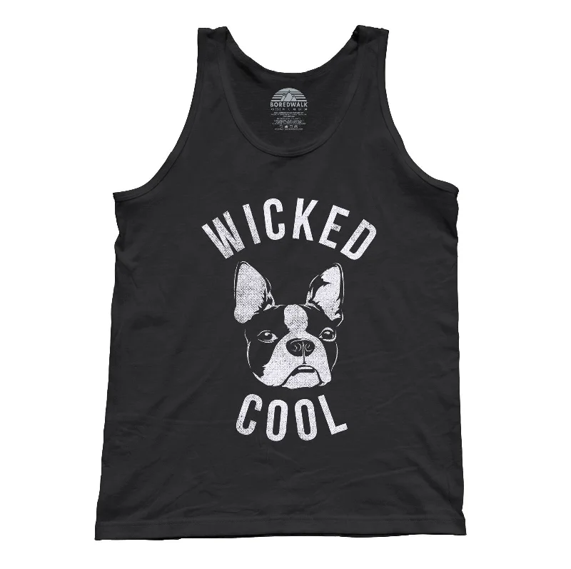 Unisex Wicked Cool Boston Terrier Tank Top