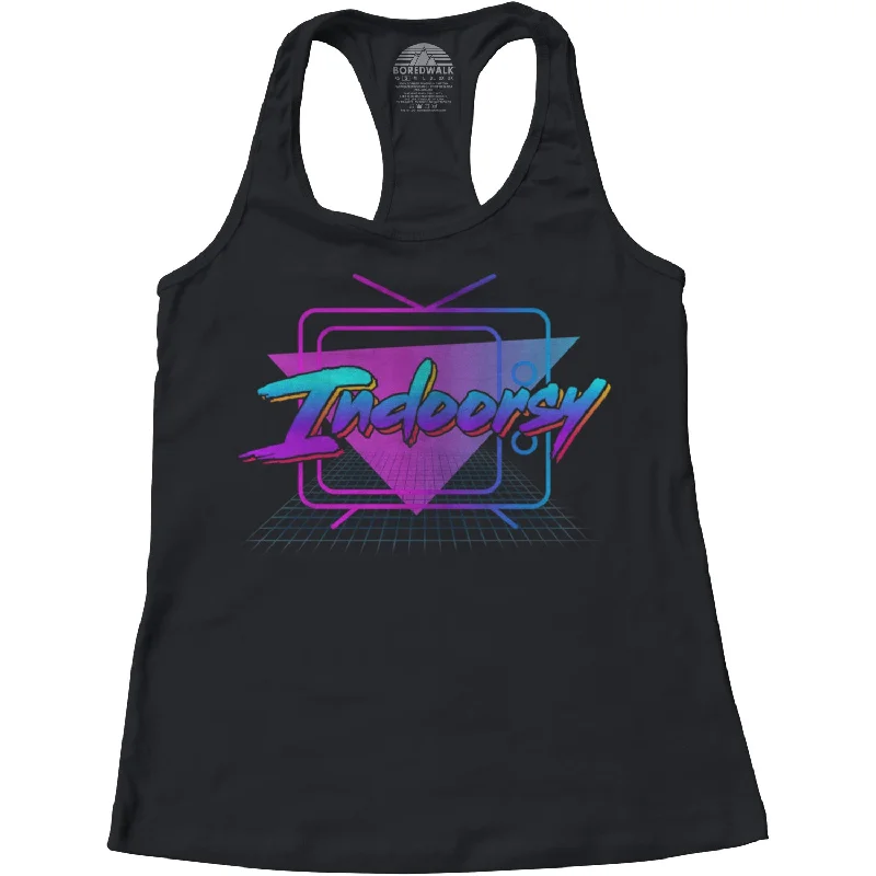 Women's Indoorsy Racerback Tank Top