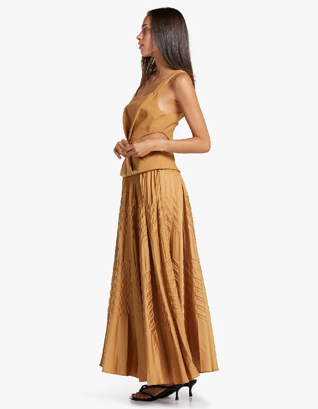 Chester Dress - Caramel