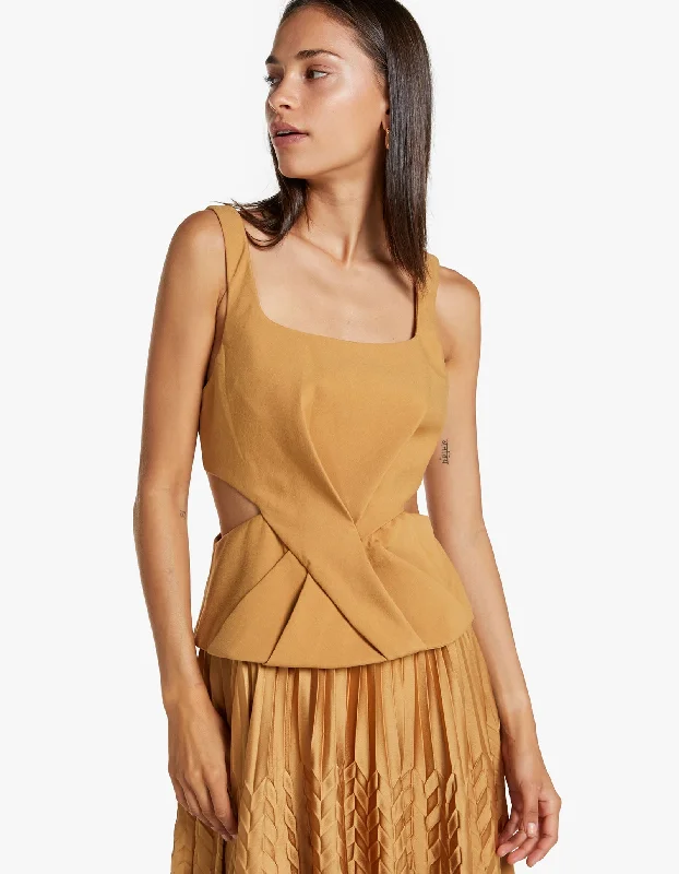 Chester Dress - Caramel