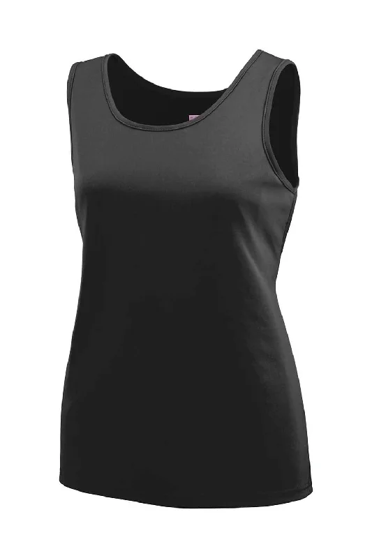 Augusta Sportswear Womens Training Moisture Wicking Tank Top - Black