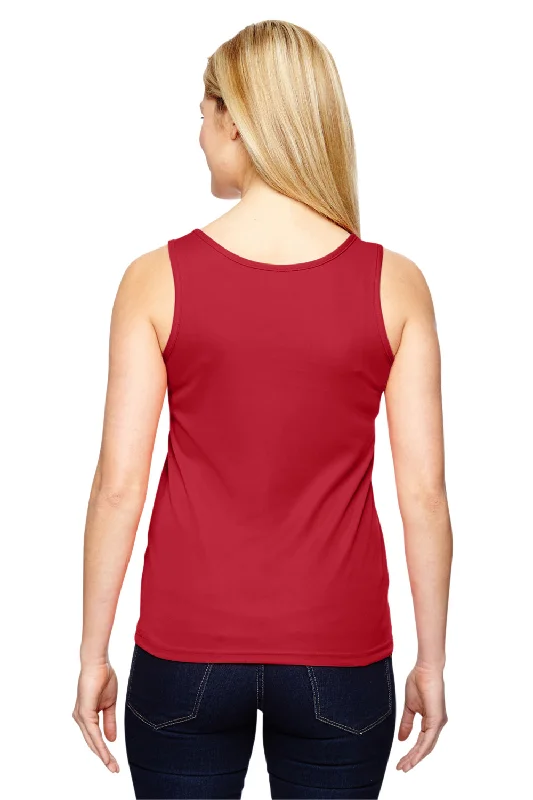 Augusta Sportswear Womens Training Moisture Wicking Tank Top - Red