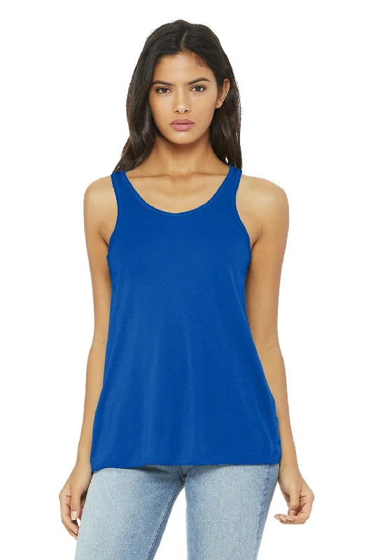 Bella + Canvas Womens Flowy Tank Top - True Royal Blue