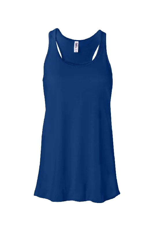 Bella + Canvas Womens Flowy Tank Top - True Royal Blue