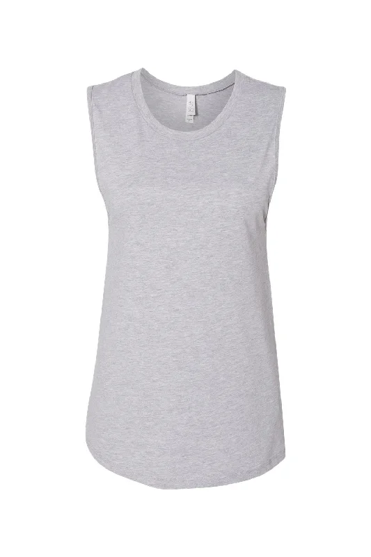 Bella + Canvas Womens Jersey Muscle Tank Top - Heather Grey