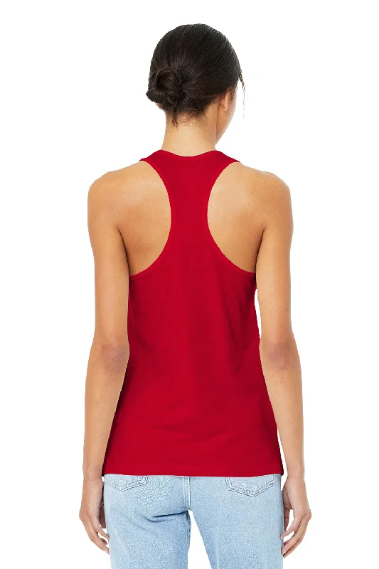 Bella + Canvas Womens Jersey Tank Top - Red