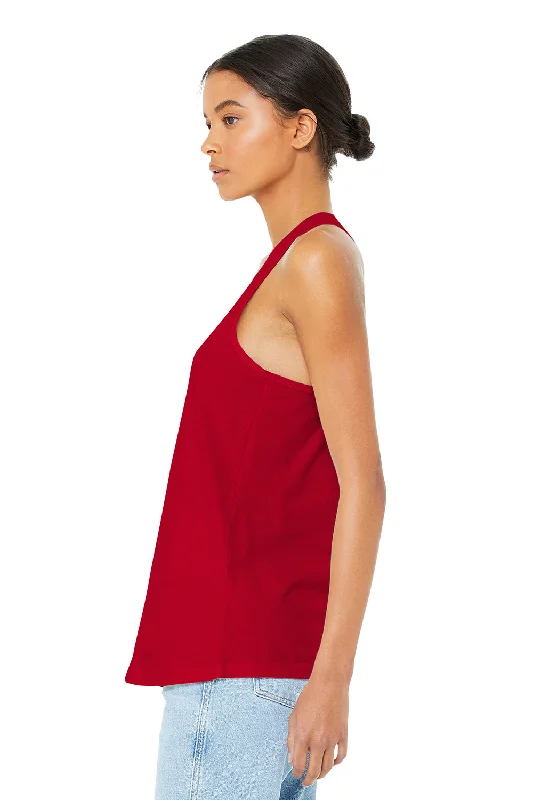 Bella + Canvas Womens Jersey Tank Top - Red