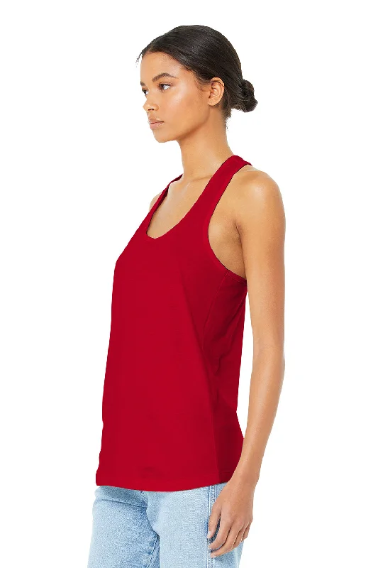 Bella + Canvas Womens Jersey Tank Top - Red