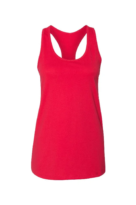 Bella + Canvas Womens Jersey Tank Top - Red