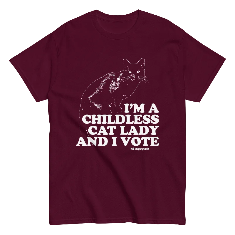 CHILDLESS CAT LADY VOTE Unisex Shirt