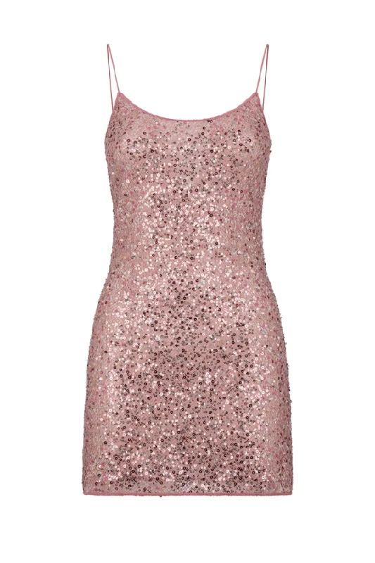 Netquins Short Dress Old Rose