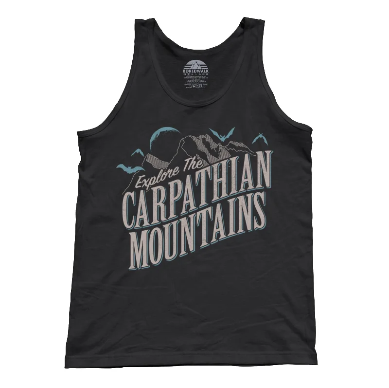 Unisex Explore The Carpathian Mountains Tank Top