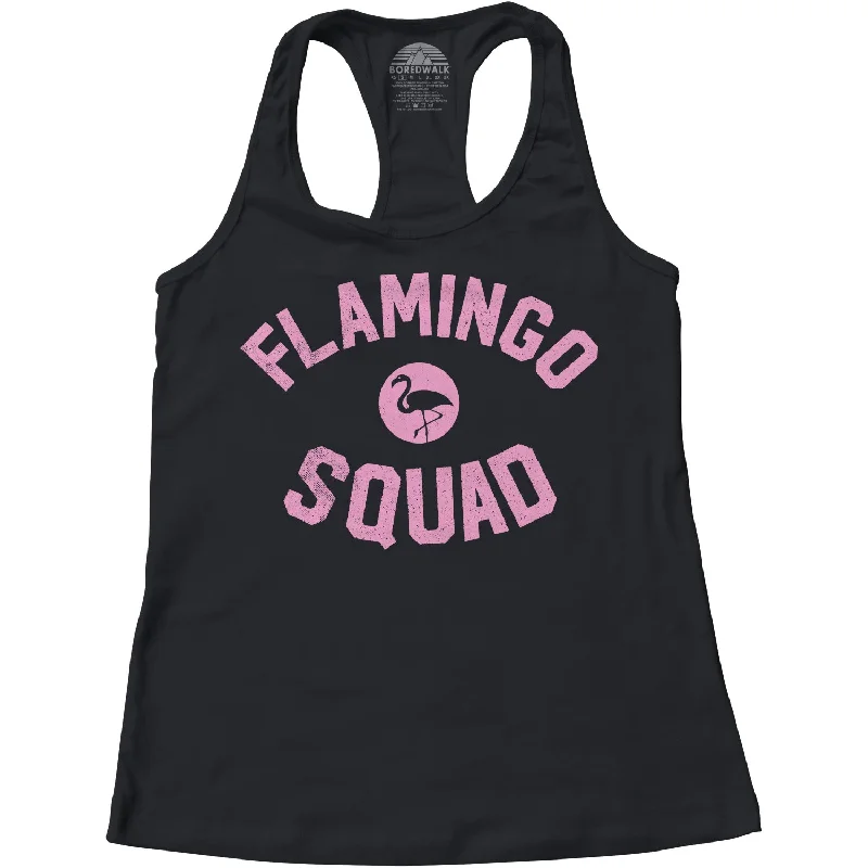 Women's Flamingo Squad Racerback Tank Top