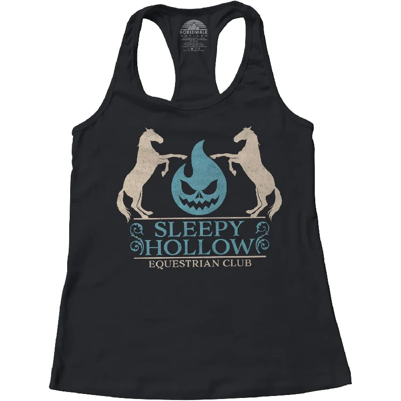 Women's Sleepy Hollow Equestrian Club Racerback Tank Top