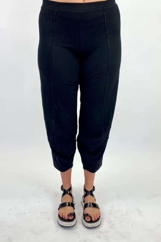 AW20-63BGS Black Pant Double Face Fabric