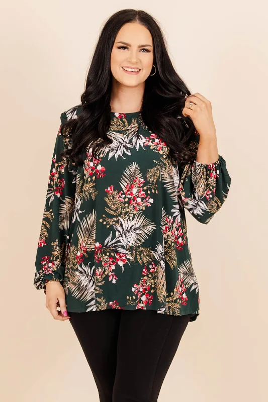 Awaken My Love Top, Green