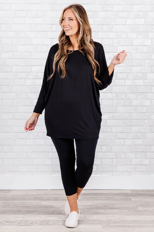 Embrace Top, Black