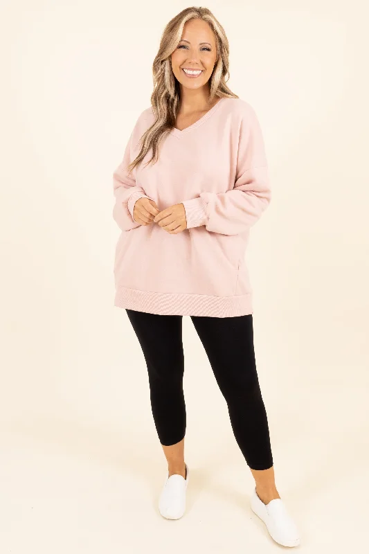 Very Special Sweatshirt, Cream Pink