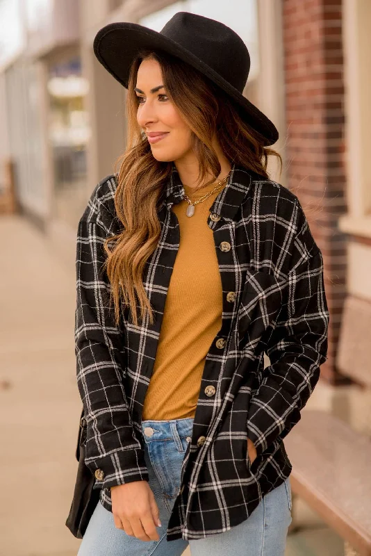 Classic Plaid Button Up Flannel