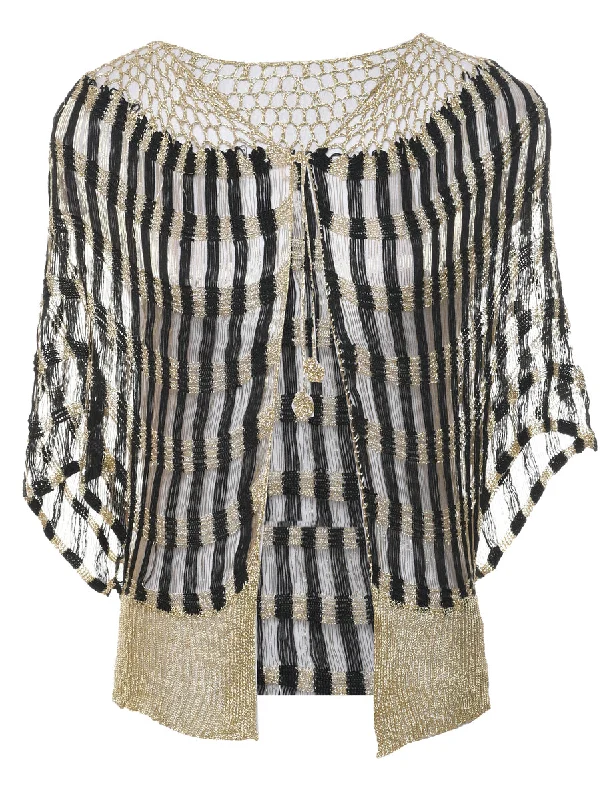 Crochet Jacket - M